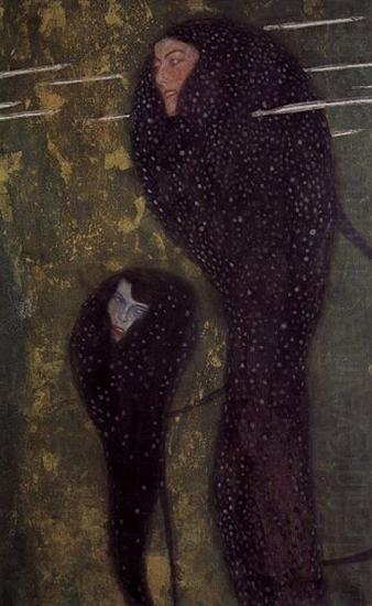 Die Sirenen, Gustav Klimt